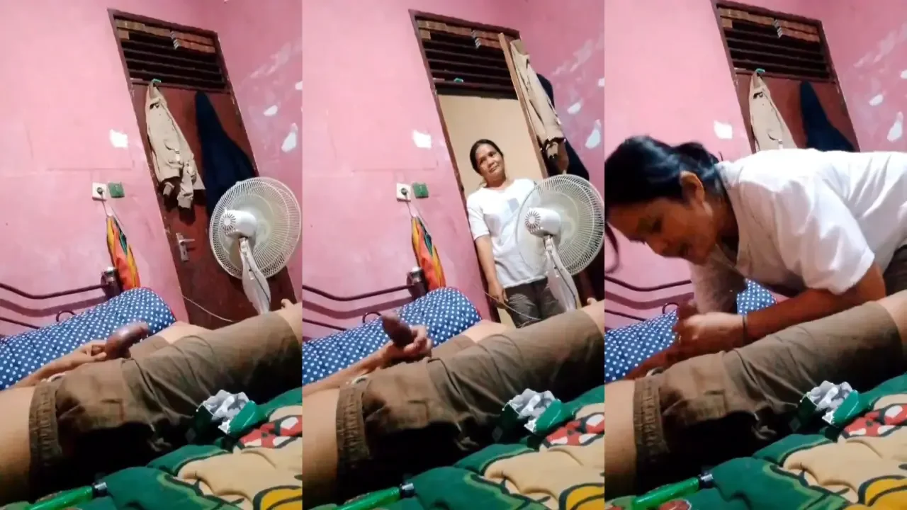 mertua main sama menantu saat anak nya kerja